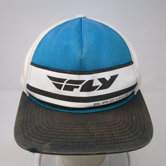 Fly Racing Snapback Hat Multicolor One Size Adjustable Colorblock - Picture 2 of 9